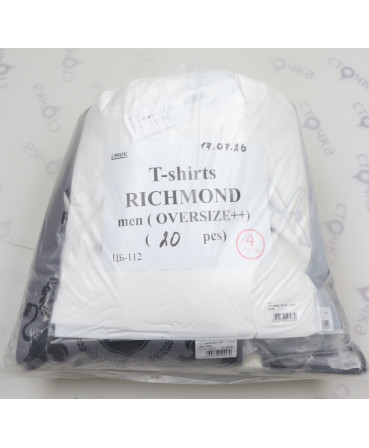 T-schrts RICHMOND men (OVERSIZE++) — лот №4