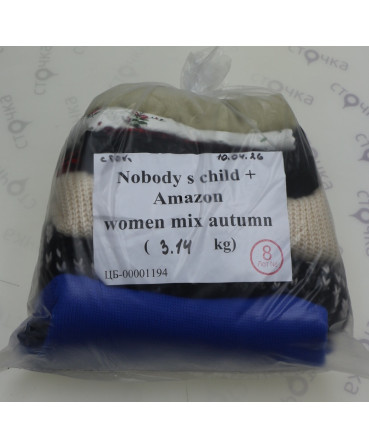 Nobody s + Amazon" women mix autumn — лот №8