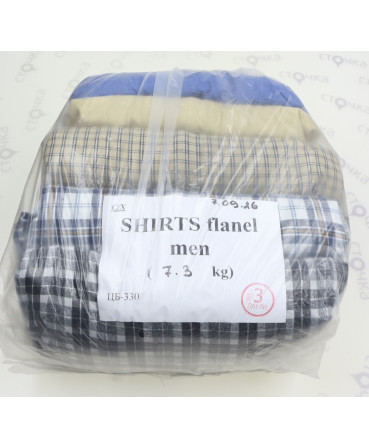 SHIRTS FLANEL men — лот №3