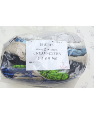 SHORTS men & women Cream + Extra — лот №7