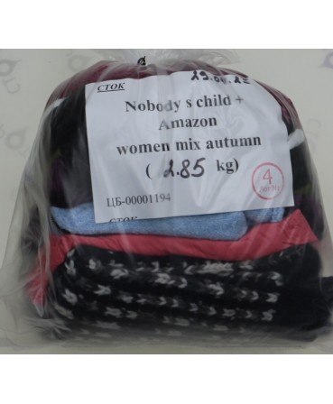 Nobody s + Amazon" women mix autumn — лот №4