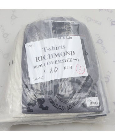 T-schrts RICHMOND men (OVERSIZE++) — лот №3