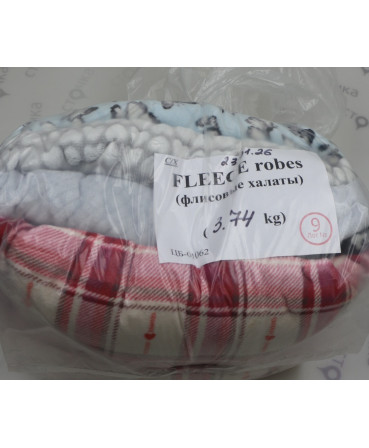 Fleece robes (флисовые халаты) — лот №9