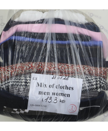 Mix of clothes men women — лот №1